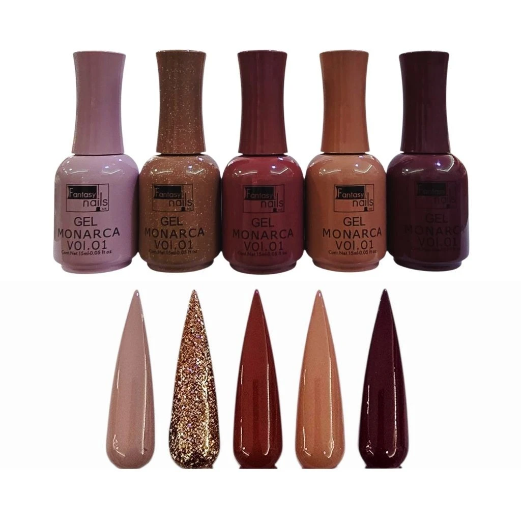 COLECCION GEL MONARCA VOL. 1 FANTASY NAILS