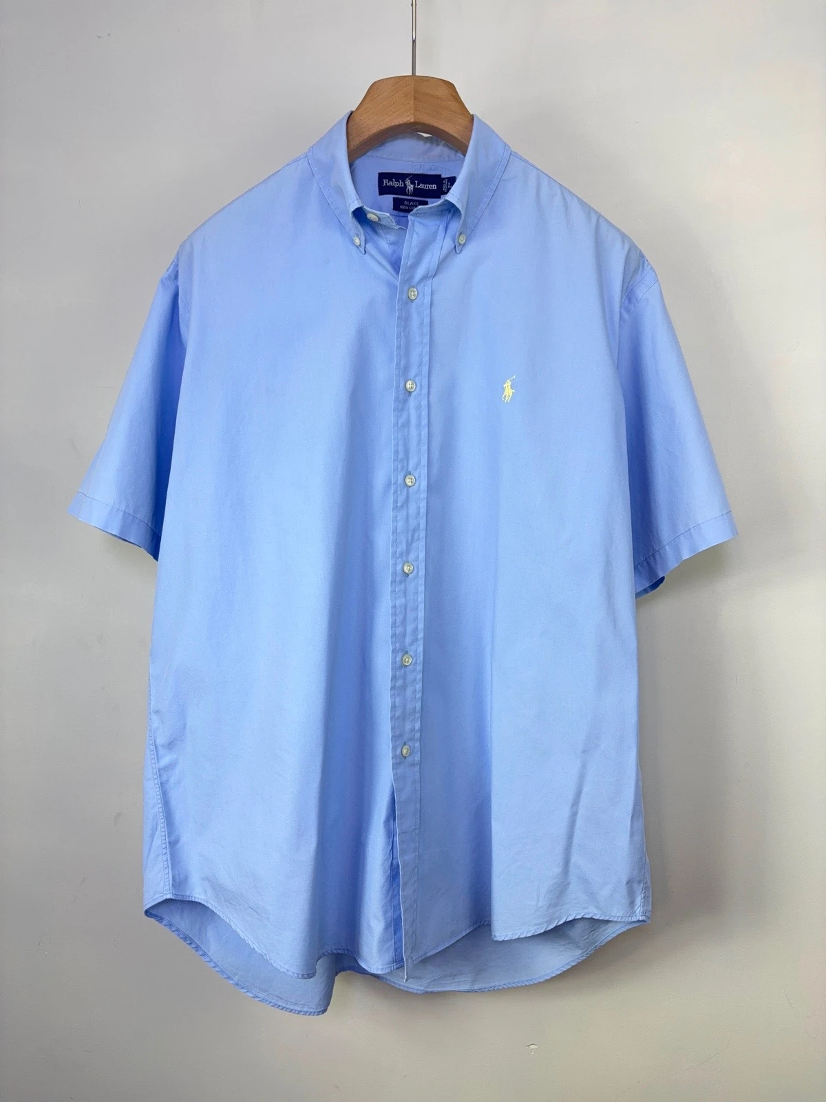 Camisa Manga Corta Polo Ralph Lauren Blake Azul
