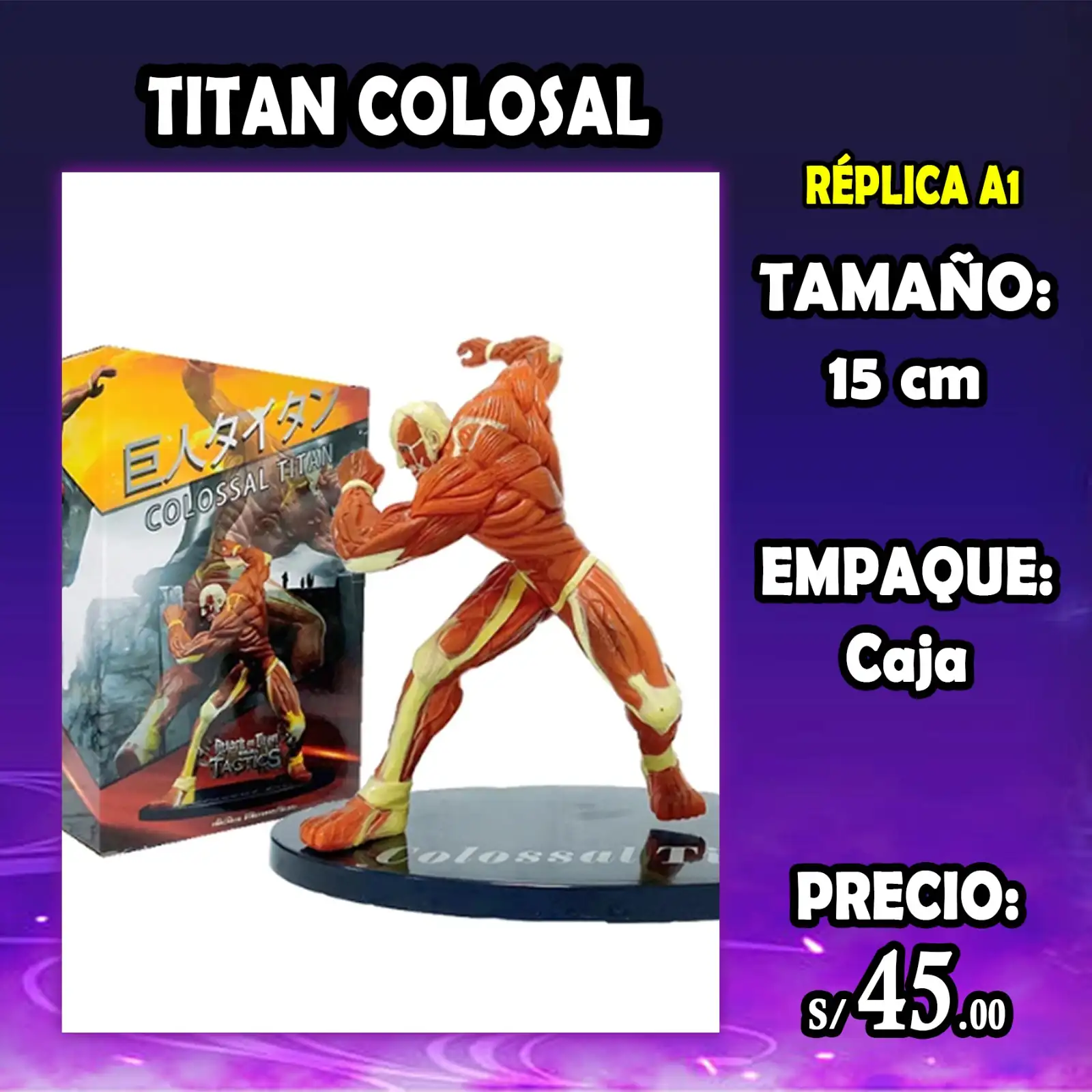 Titan Colosal (Caja dañada)