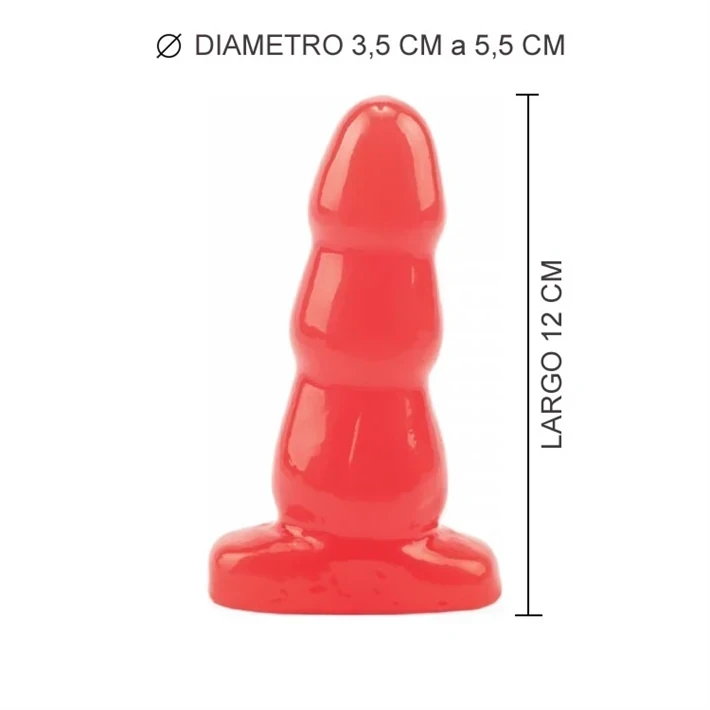 Dilatador Anal Plug Escalonado