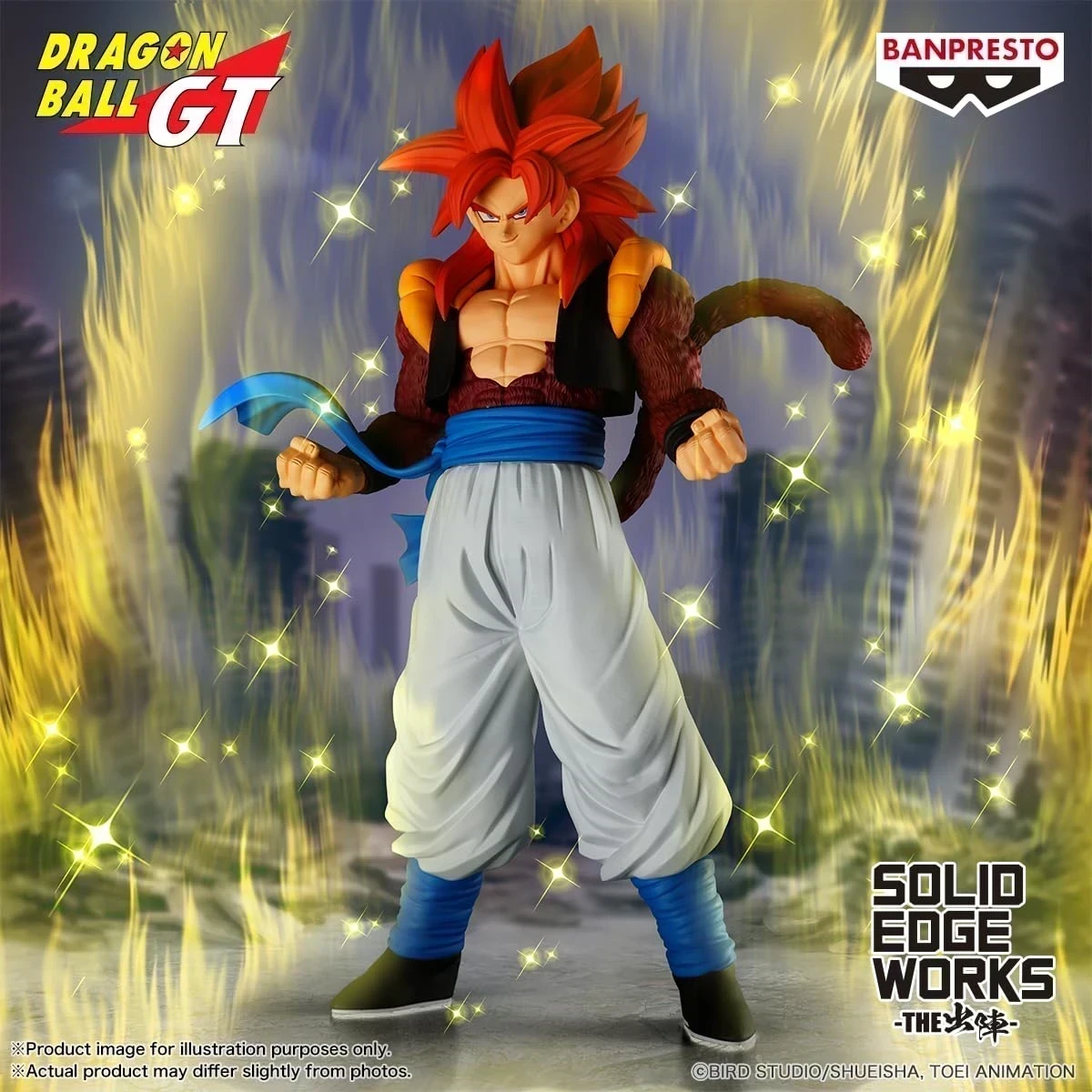 Gogeta SSJ4 Solid Edge Works