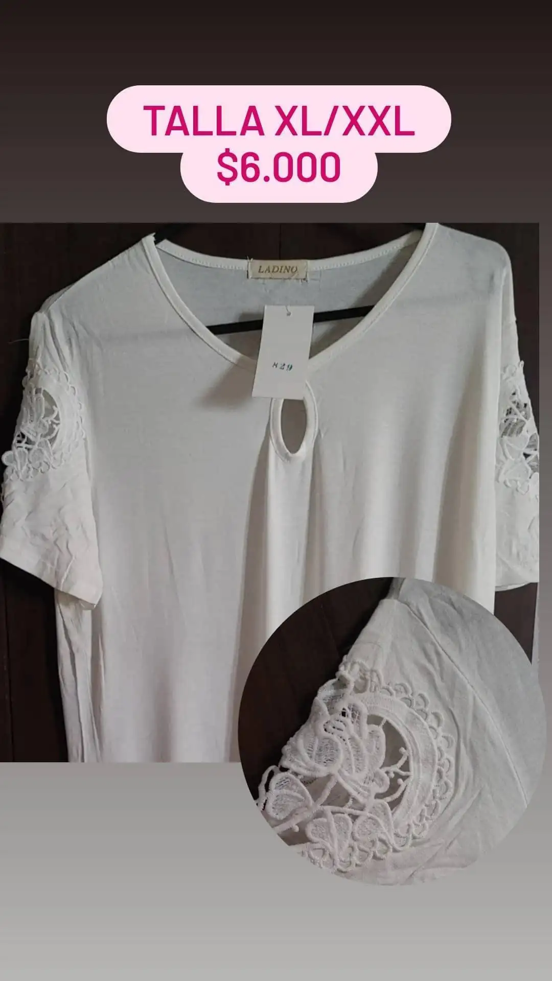 Polera Blanca 