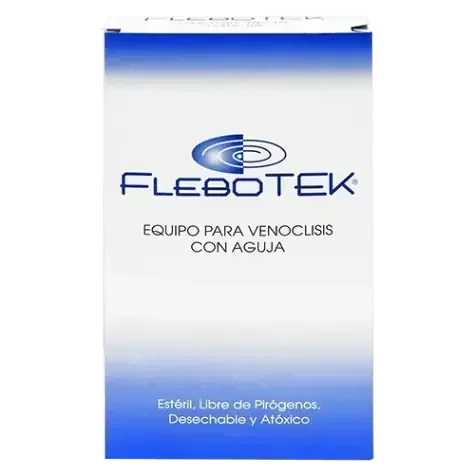 FLEBOTEK (EQUIPO PARA VENOCLISIS CON AGUJA)