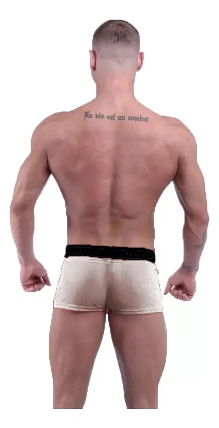 BOXER DE TUL COLA FRUNCIDA Blanco