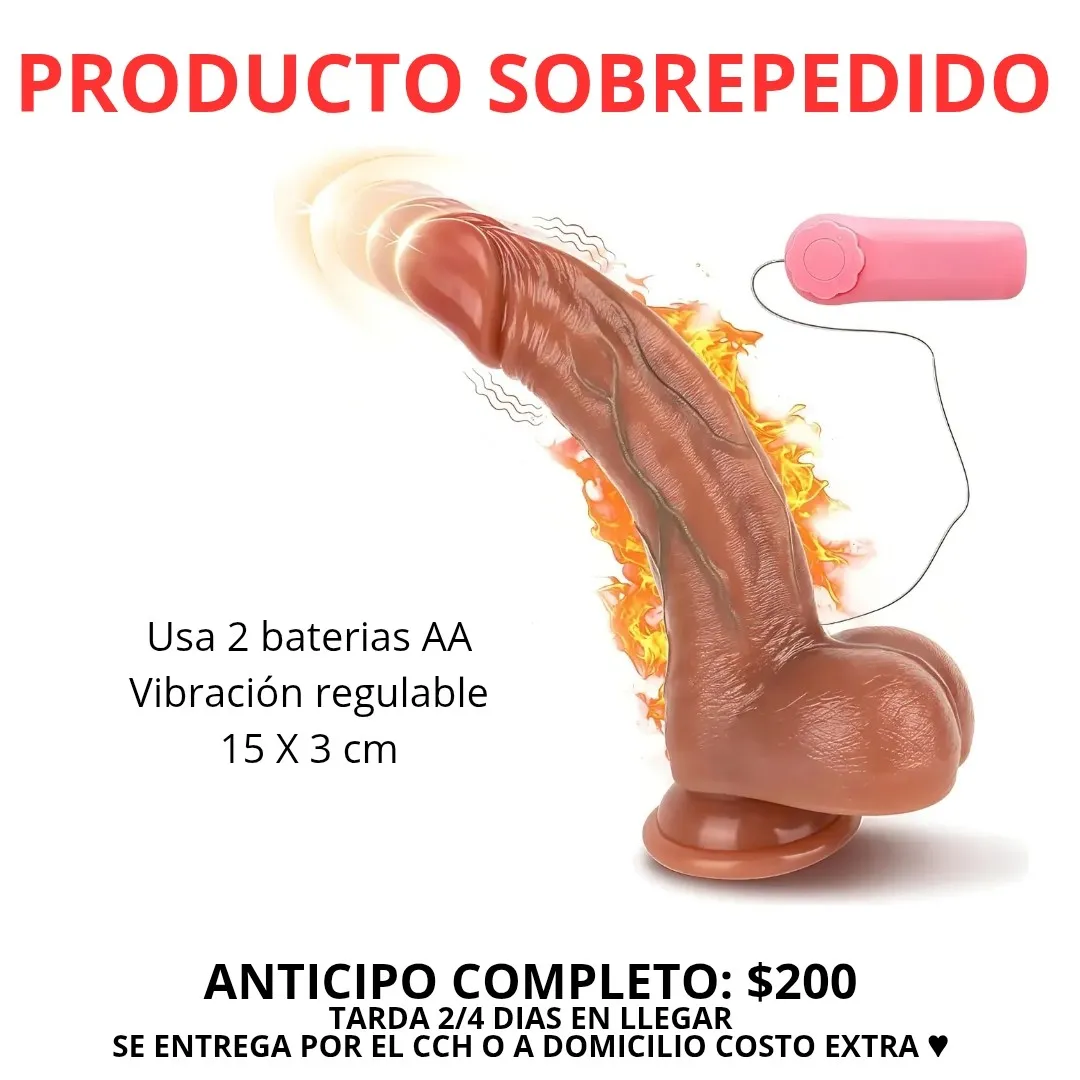 dildo con movimiento 