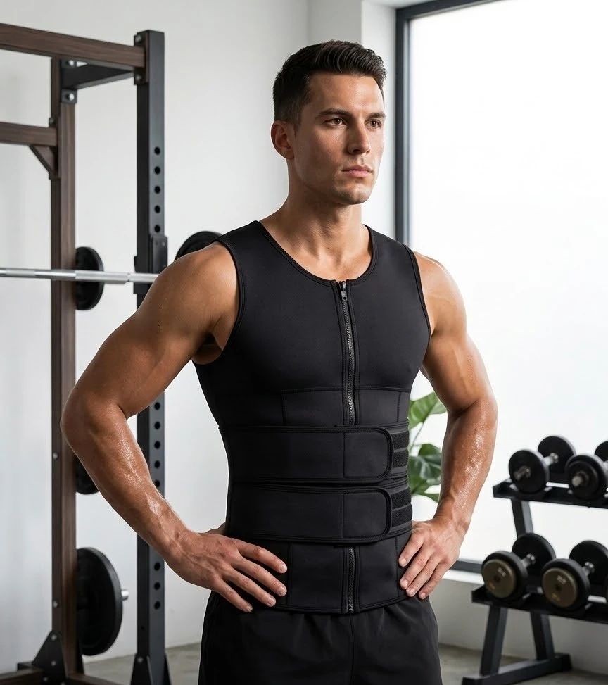 Chaquelo Sauna doble Faja diseño Unisex 2