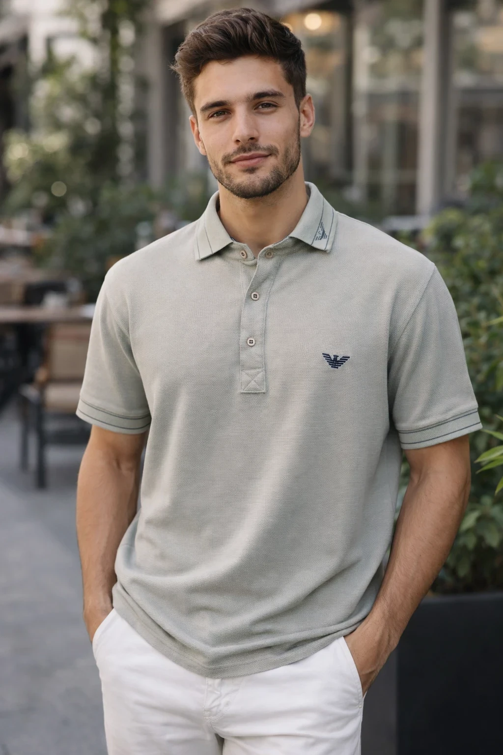 Playera Tipo Polo Grande 