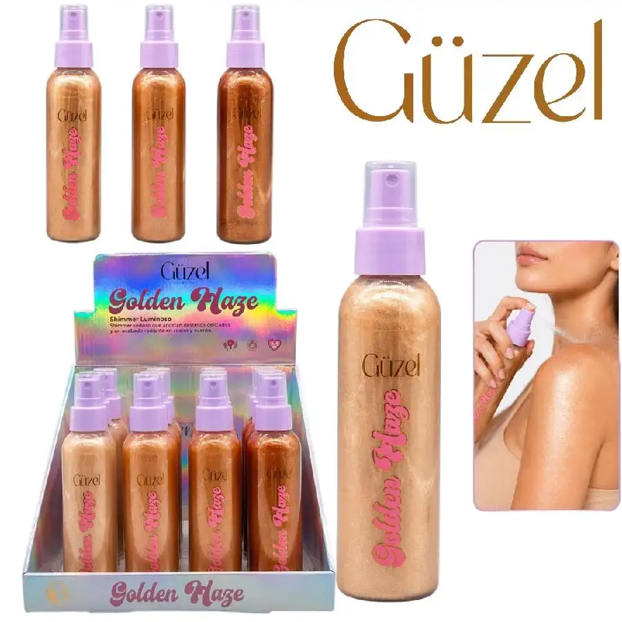 Shimmer en spray golden haze 110ml tonos surtidos guzel