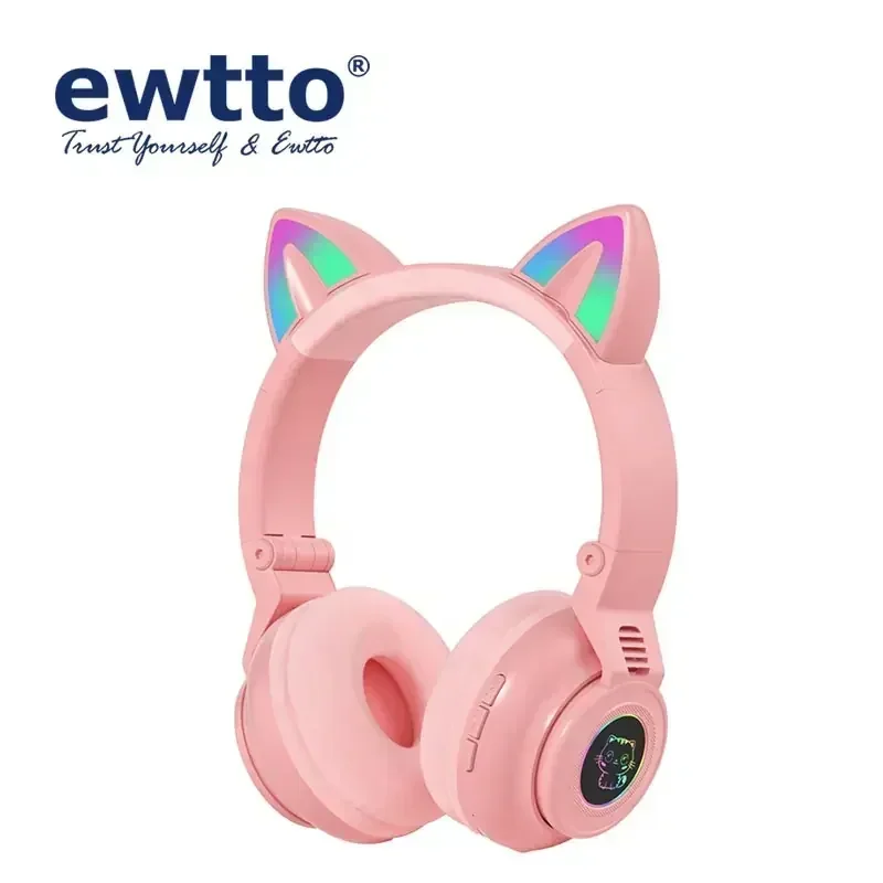 Audífonos BT GATO Luces 2