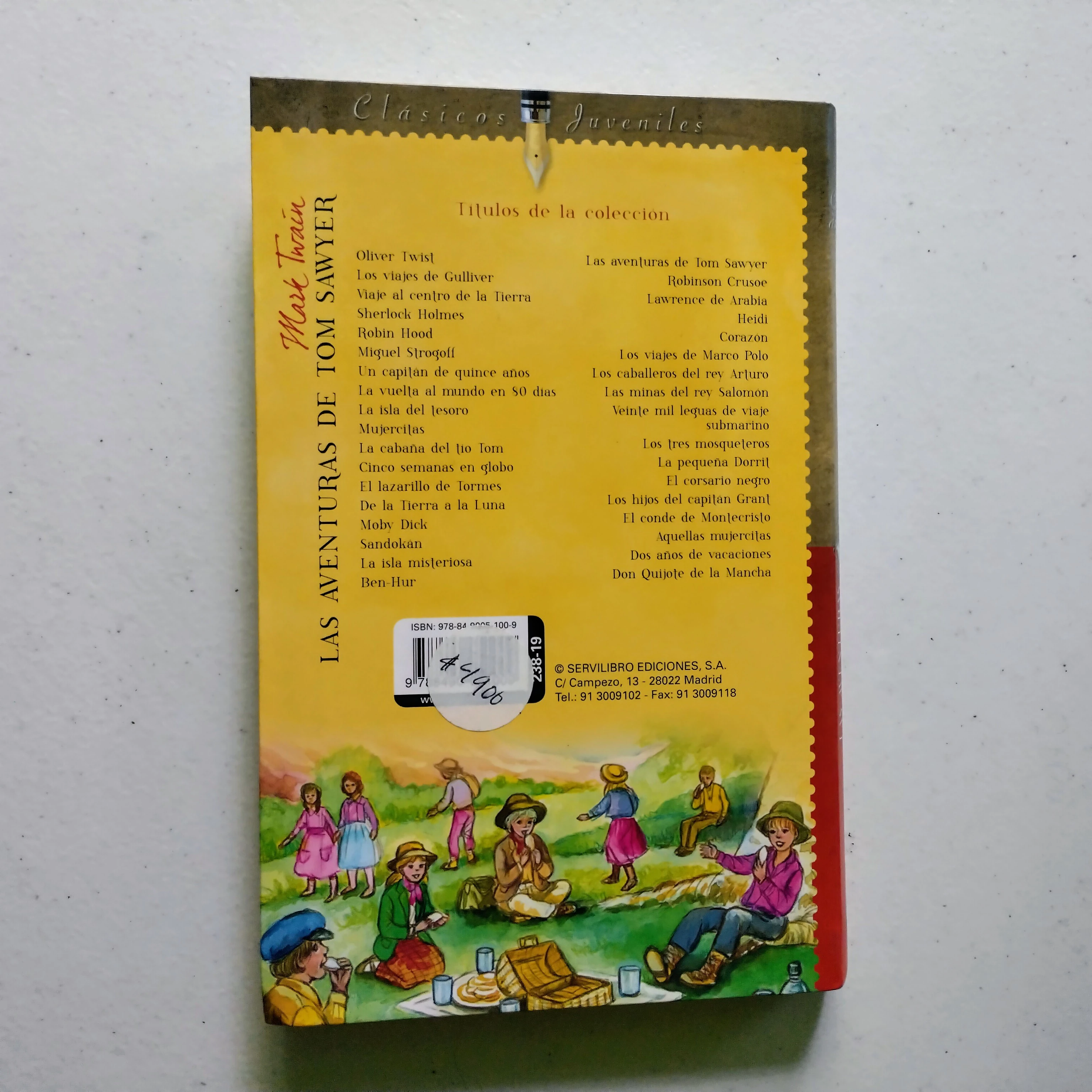 Las aventuras de Tom Sawyer, Mark Twain, nuevo 2