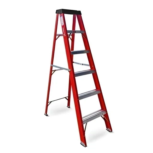 ESCALERA FIBRA DE VIDRIO TIPO TIJERA