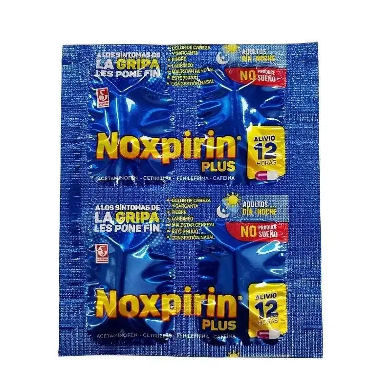 NOXPIRIN GRIPA X 4 CAPS 
