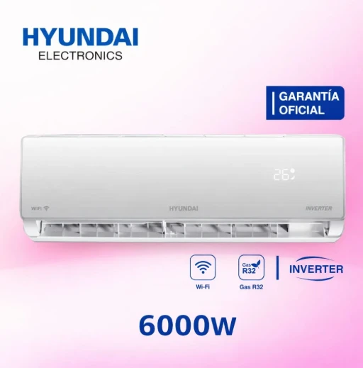 AIRE ACONDICIONADO HYUNDAI INVERTER 6000w