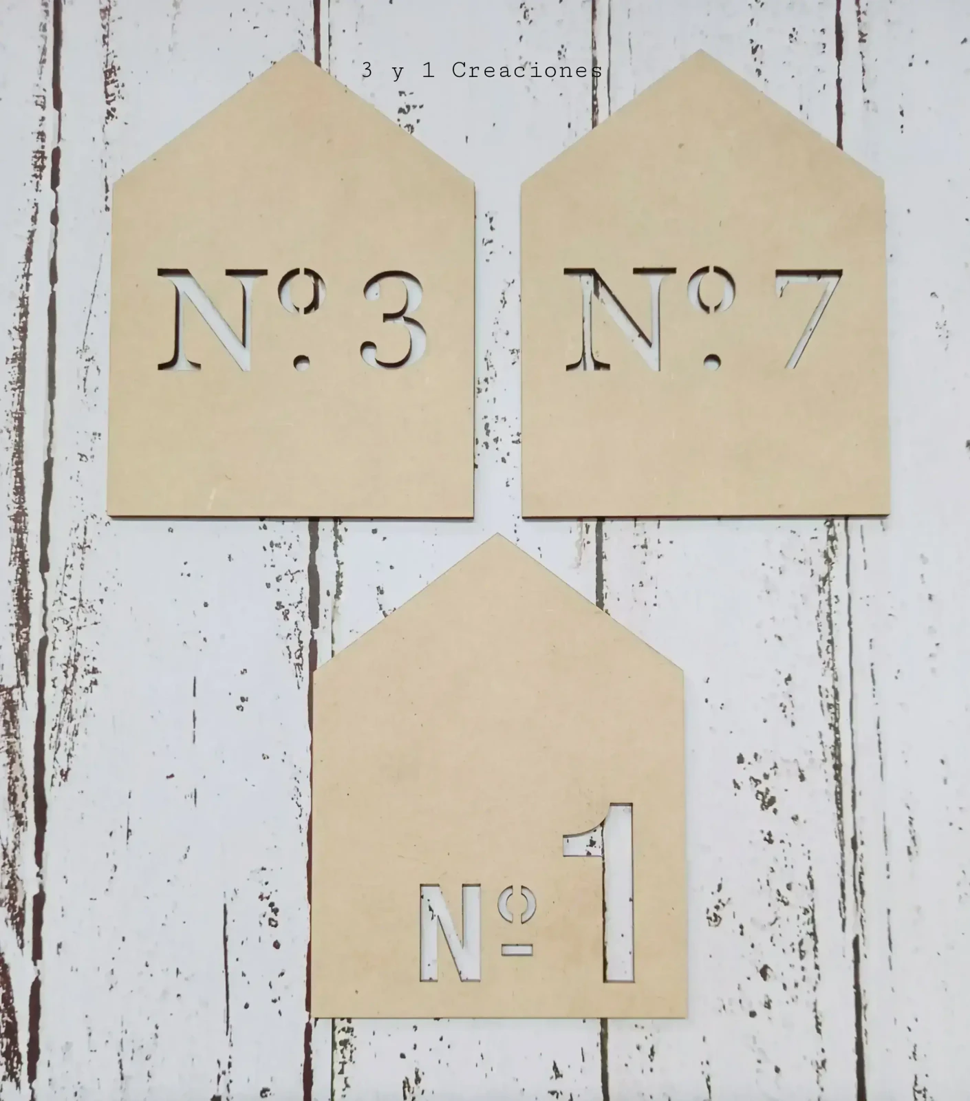 Figura Casita con Calado 3