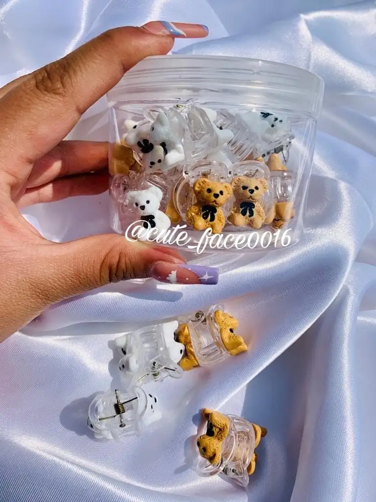 Tarro de Mini Pinzas Kawaii  3