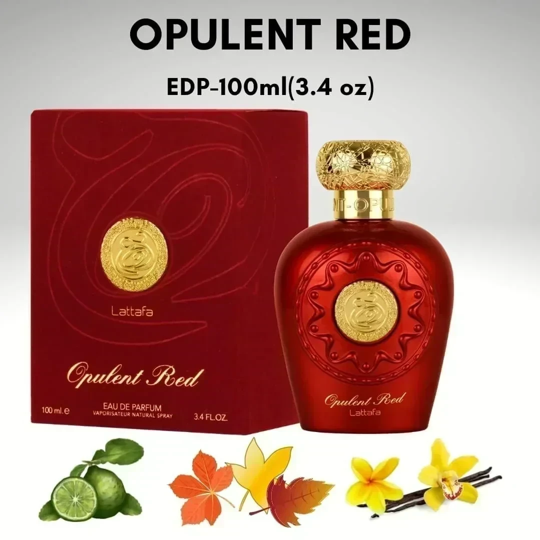 Opulent Red Lattafa Perfumes para Hombres y Mujeres