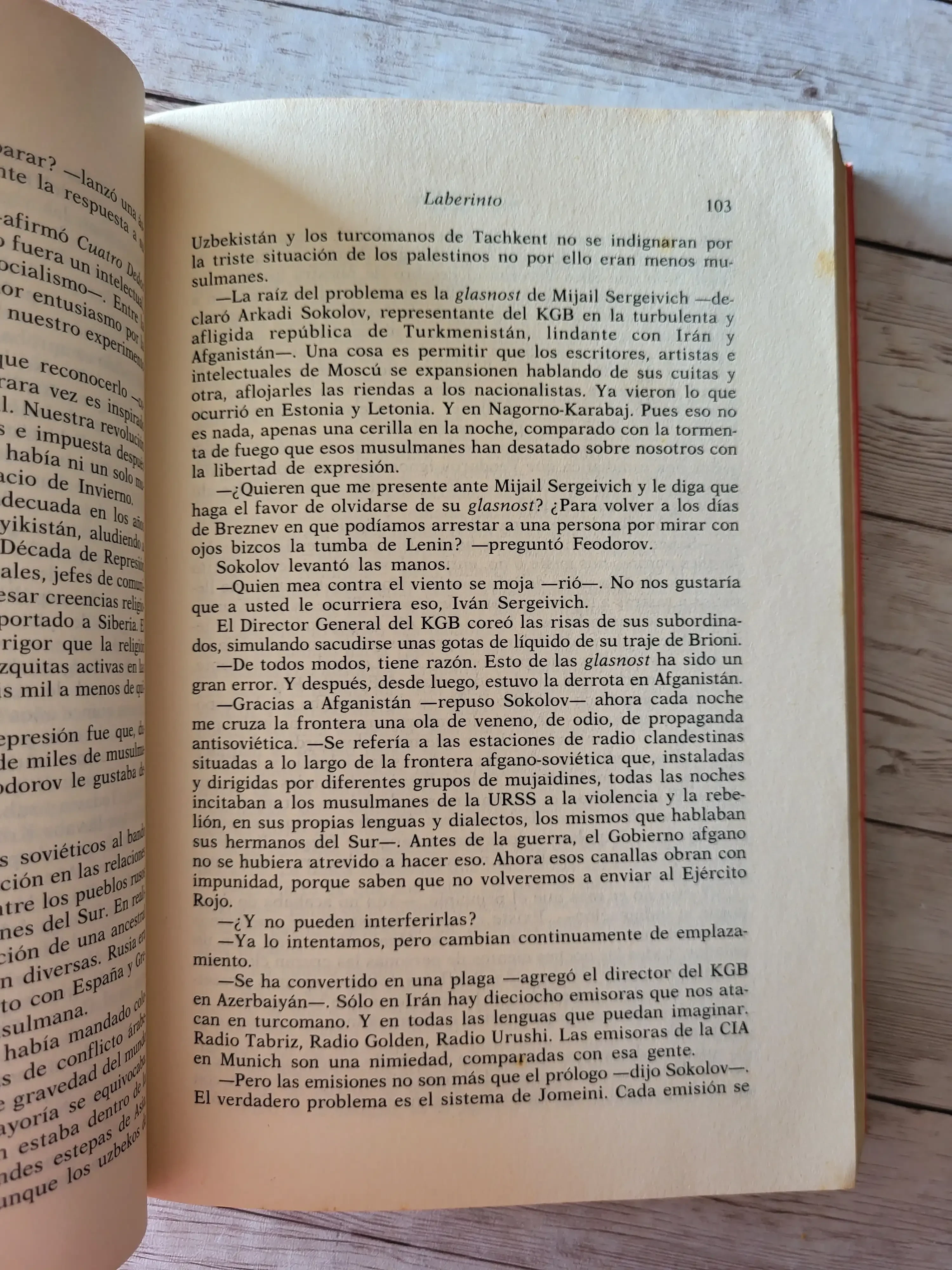 Laberinto/ Larry Collins / Thriller/ espionaje 3