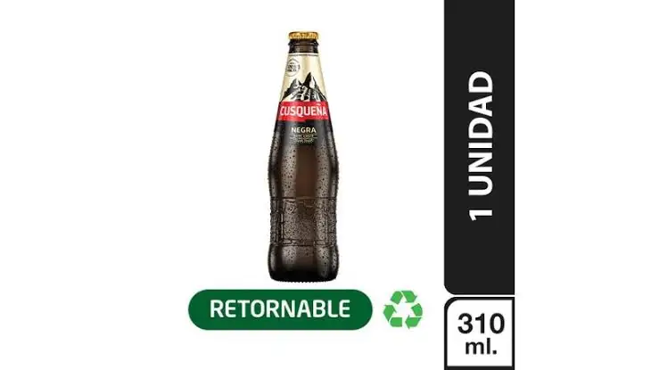 Cerveza Negra Retornable 310ml x1 Botella