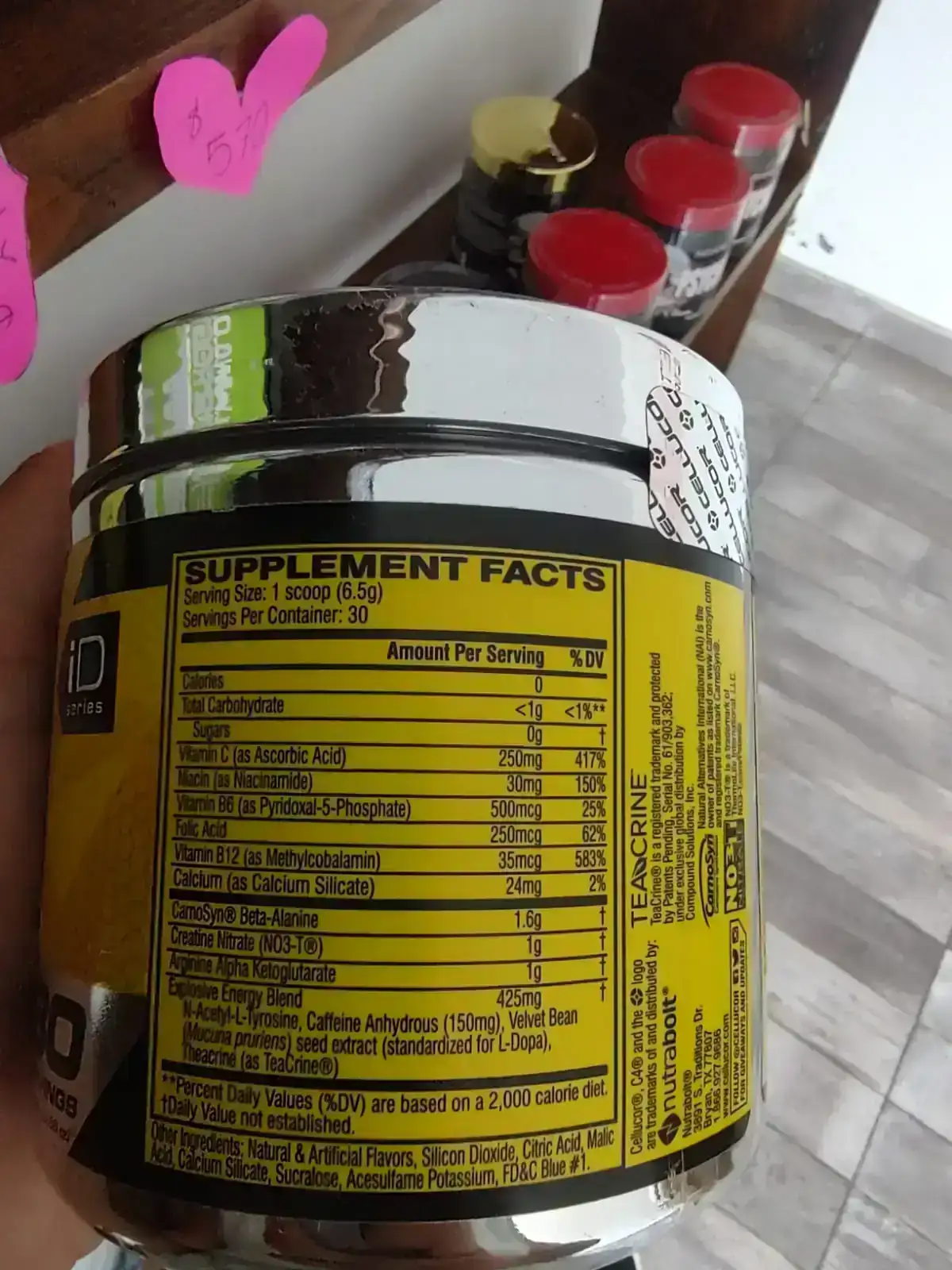 Cellucor c4  2