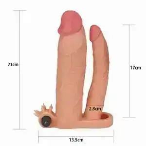Funda con doble penetración F001