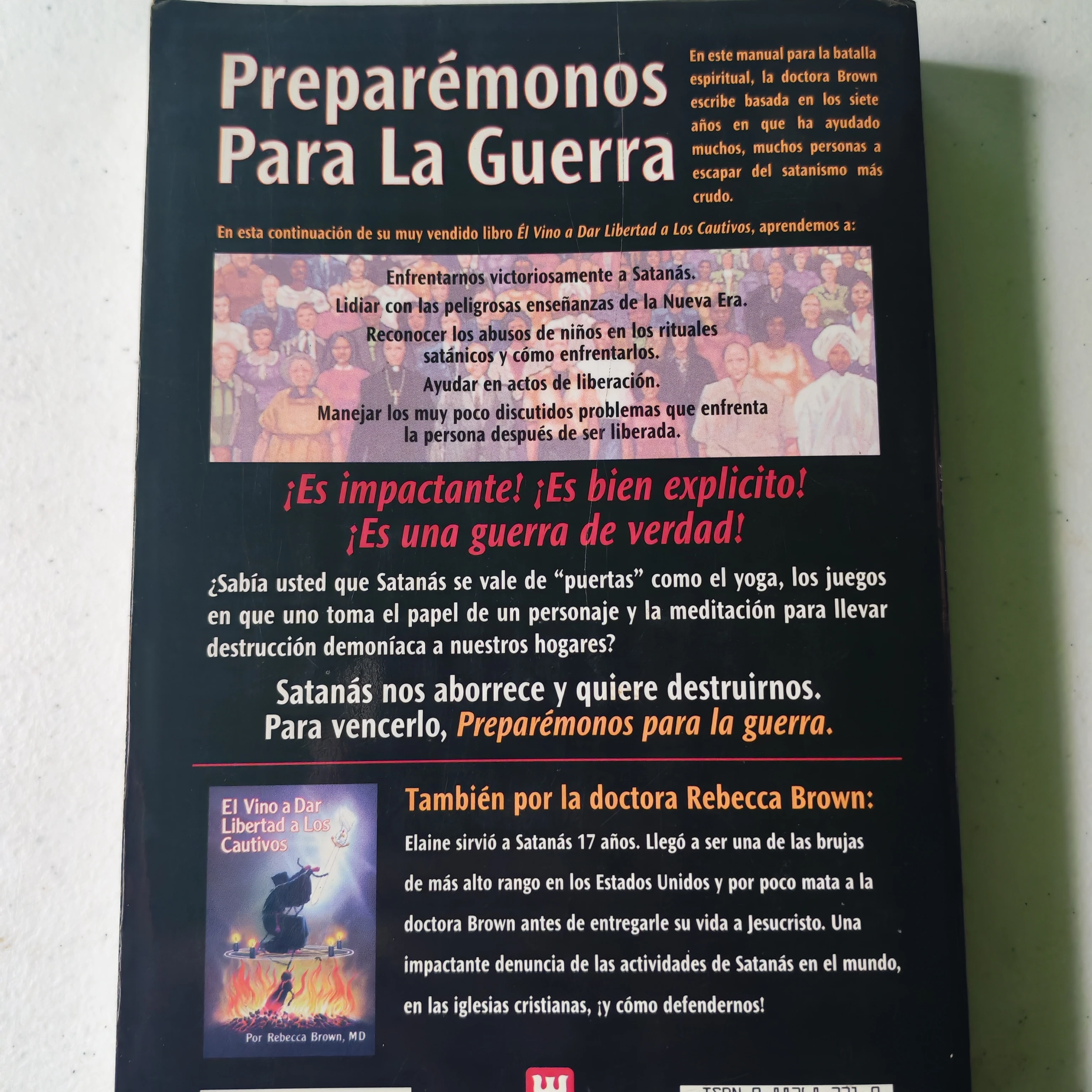 Preparémonos para la guerra, Rebecca Brown, usado 2