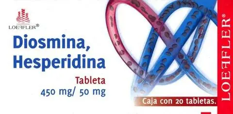 DIOSMINA/ HESPERIDINA TAB 450/50 MG