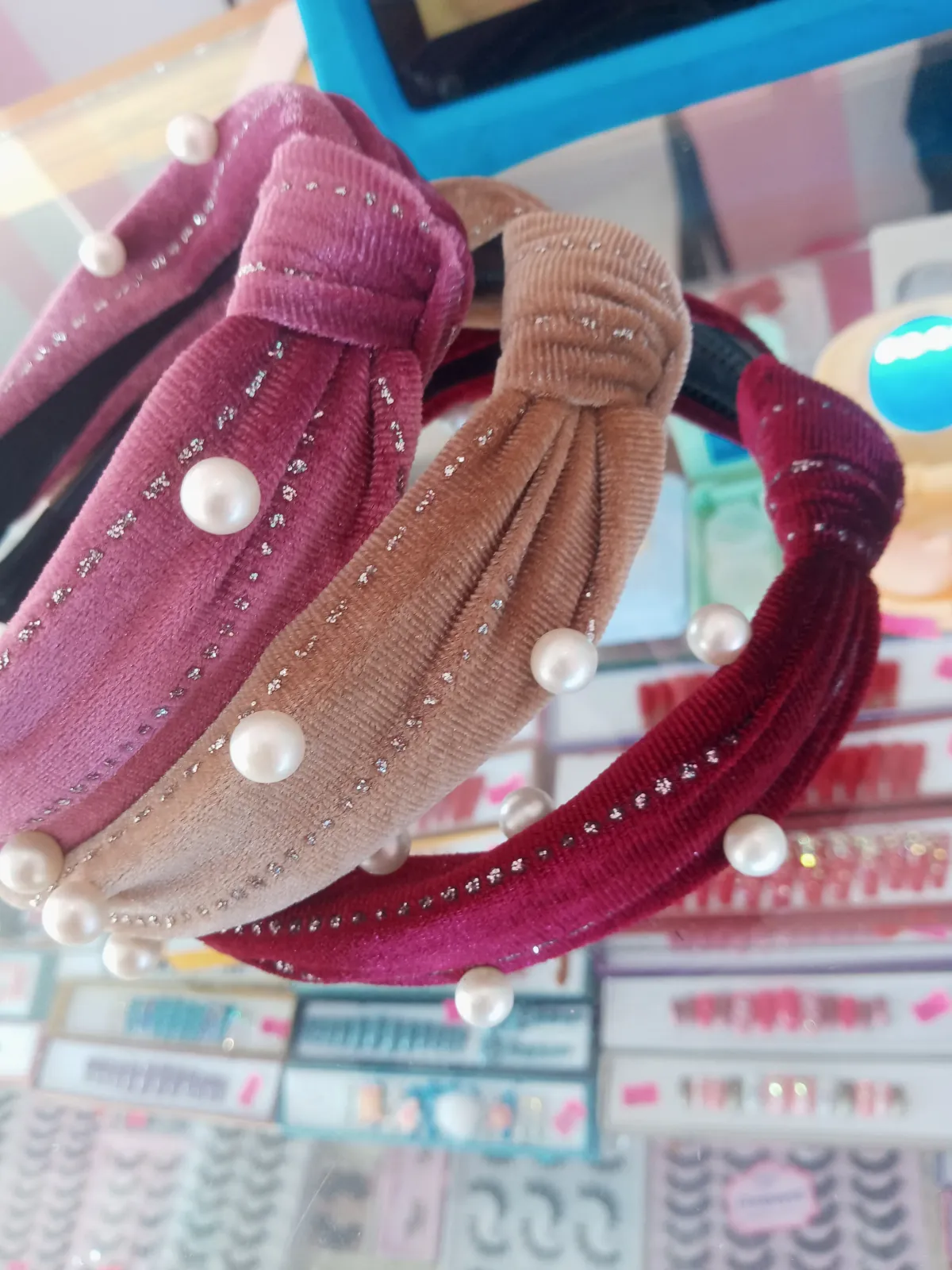 Diadema con perlas 3