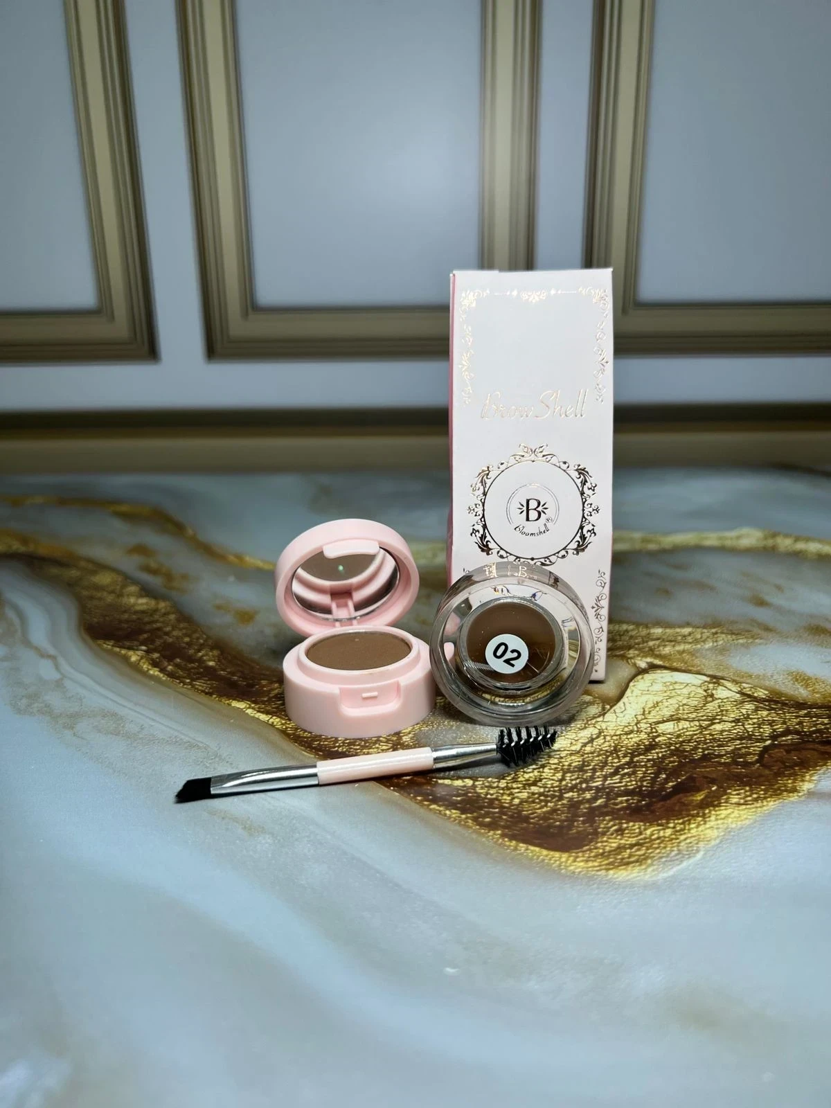 BROW SHELL (GEL EYEBROW)(MEDIUM) 