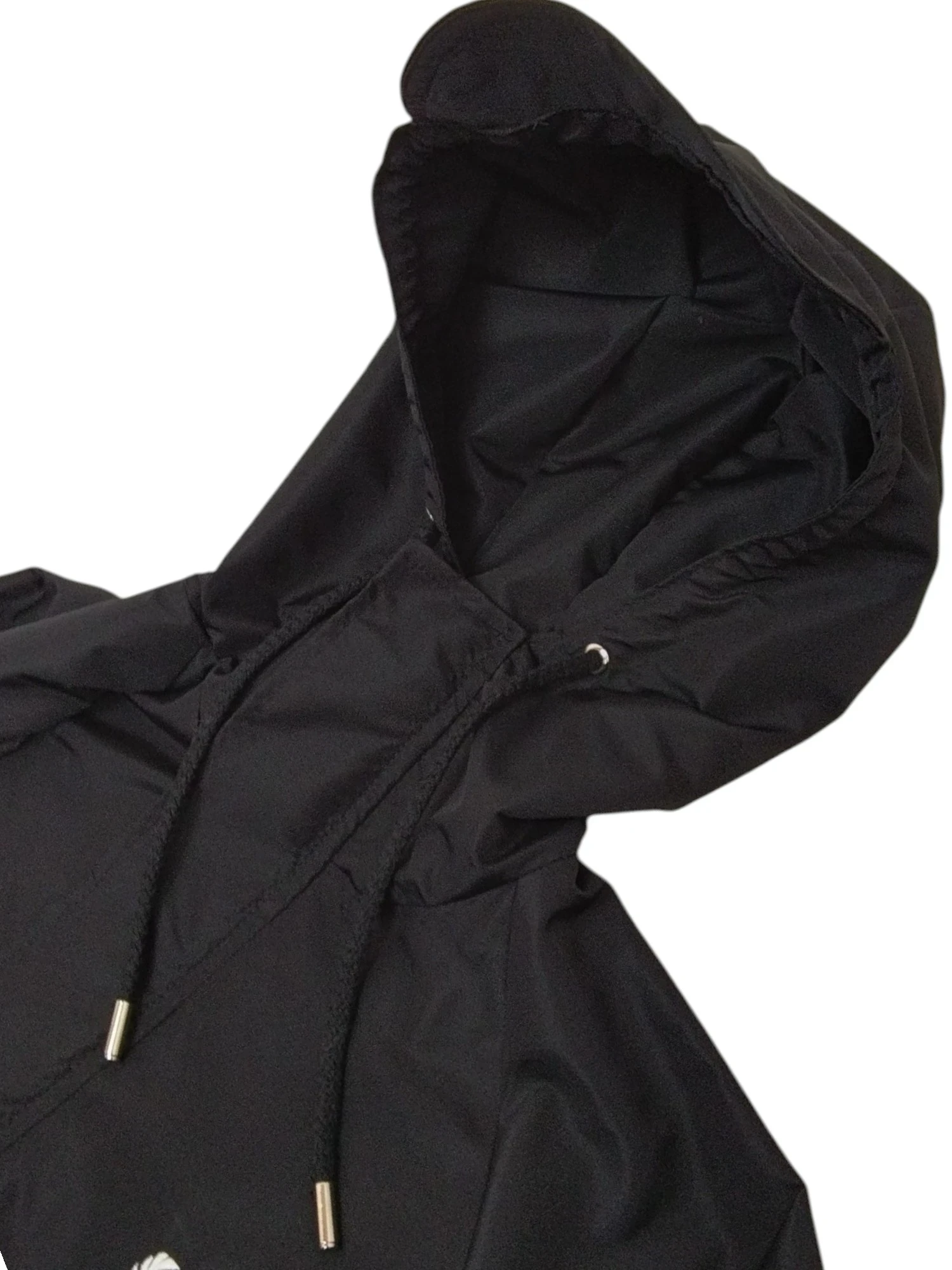 Chaqueta semi impermeable negra talla M  2