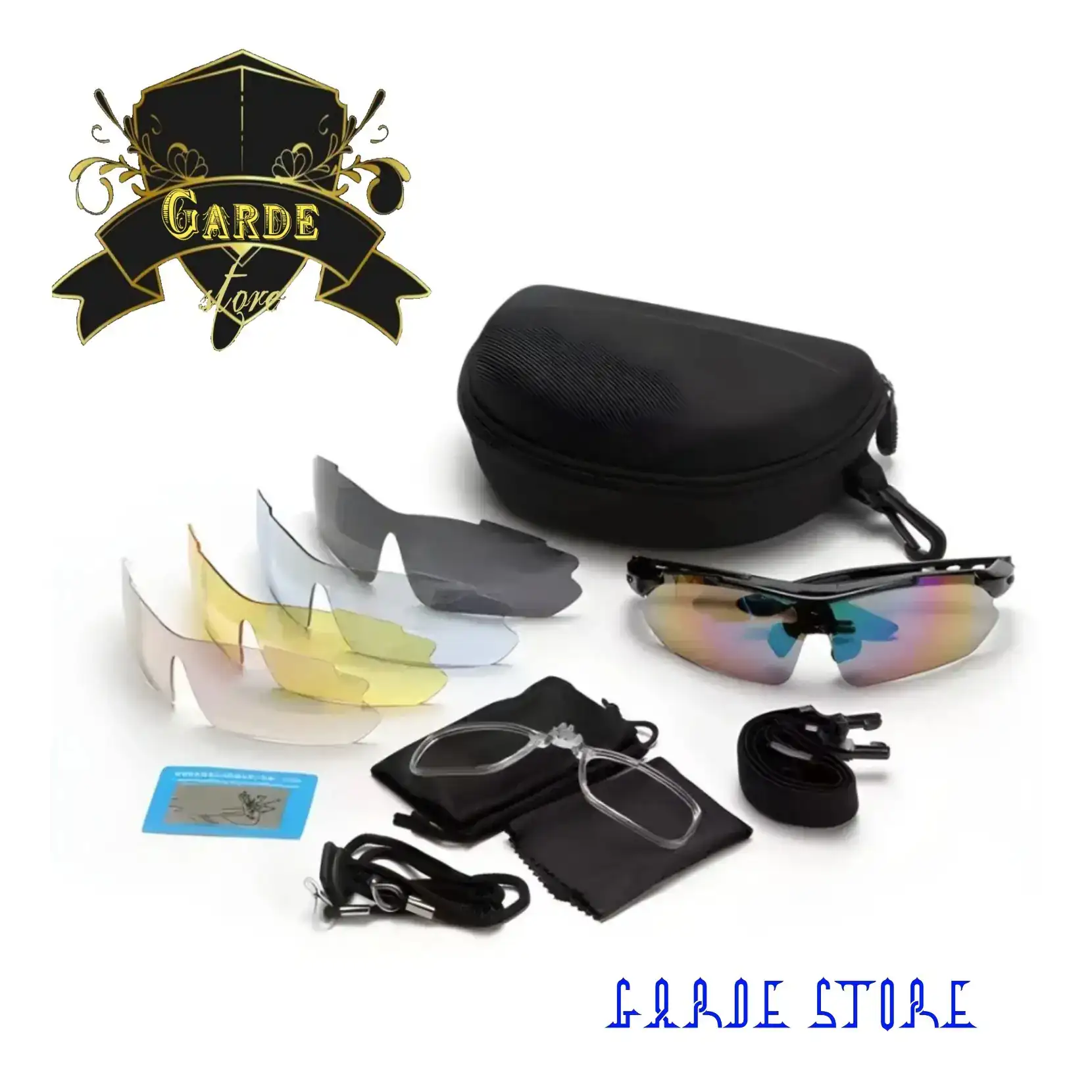 Lentes deportivos 5 micas