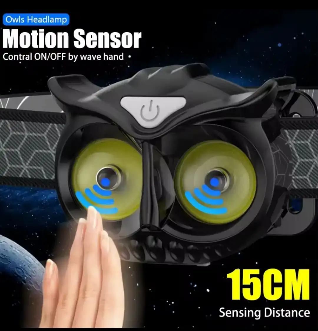 LINTERNA BUHO CON SENSOR DE MOVIMIENTO  4