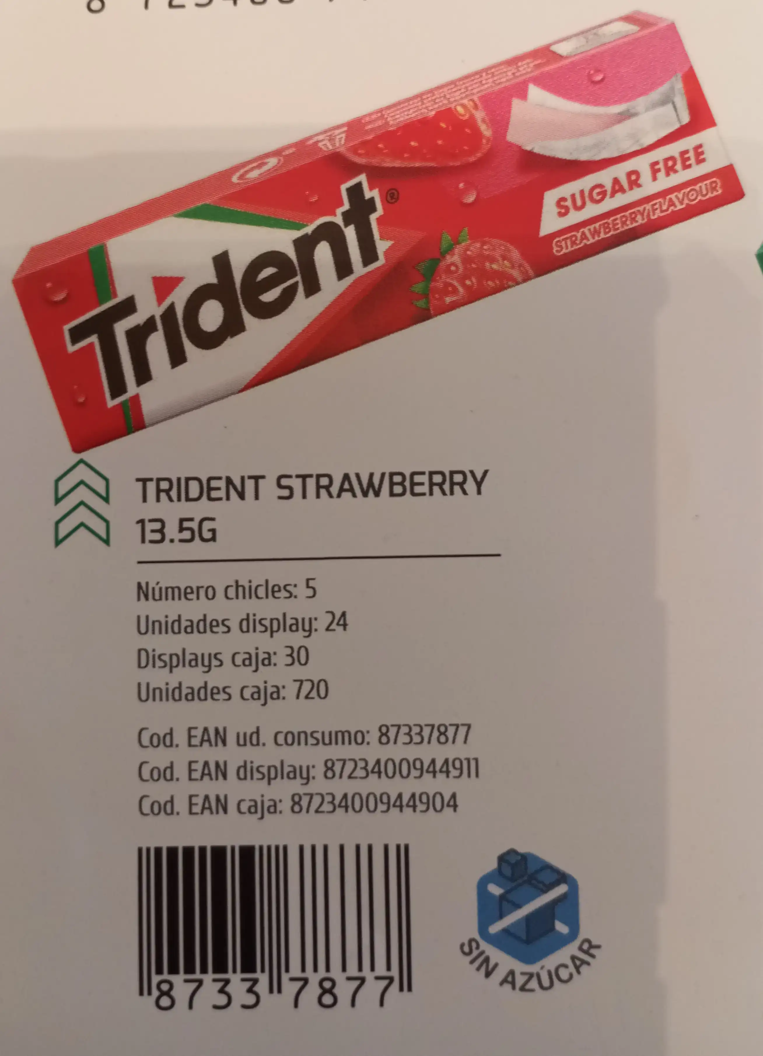 TRIDENT STRAWBERRY