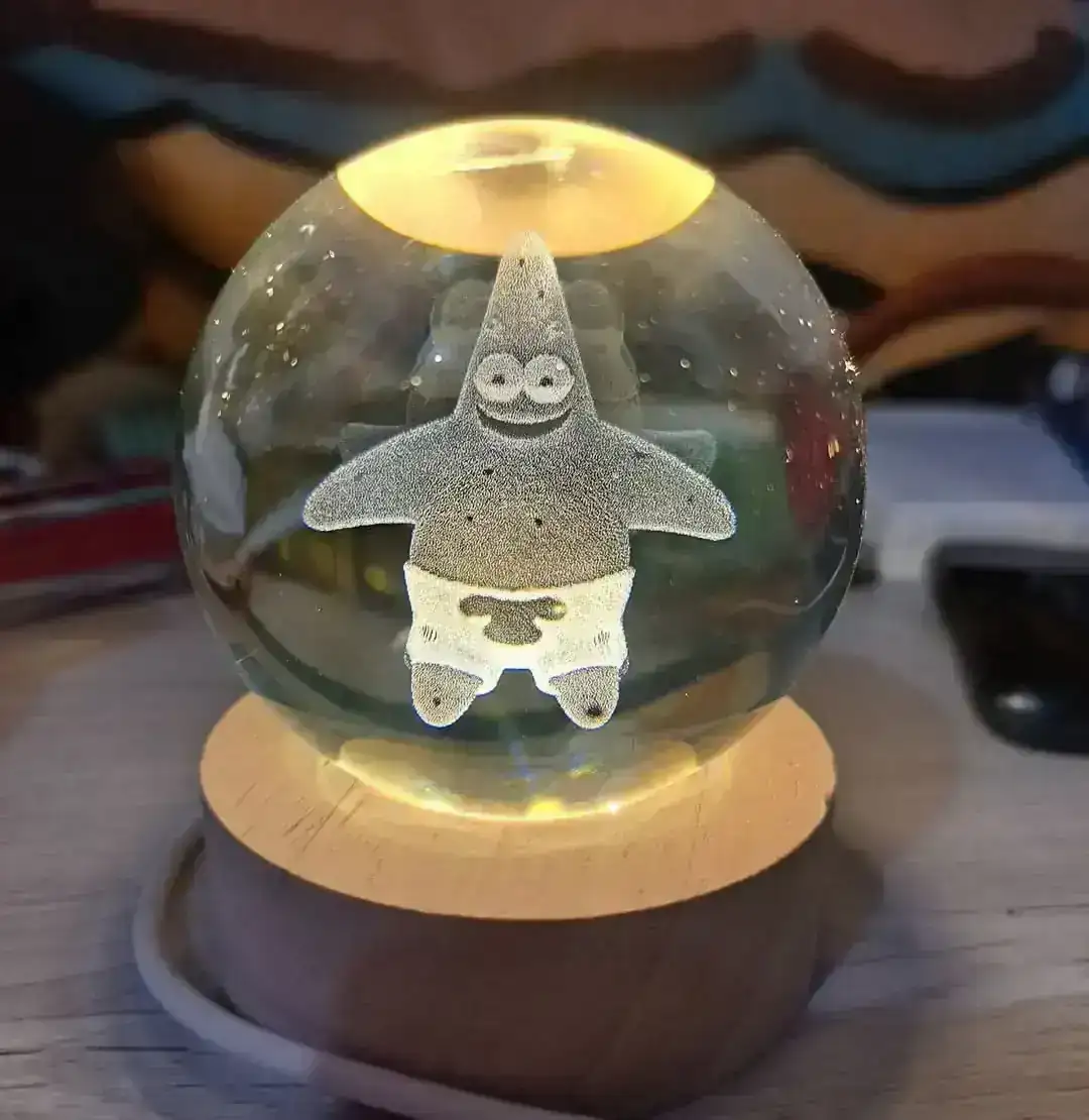 Esfera led de personajes 3