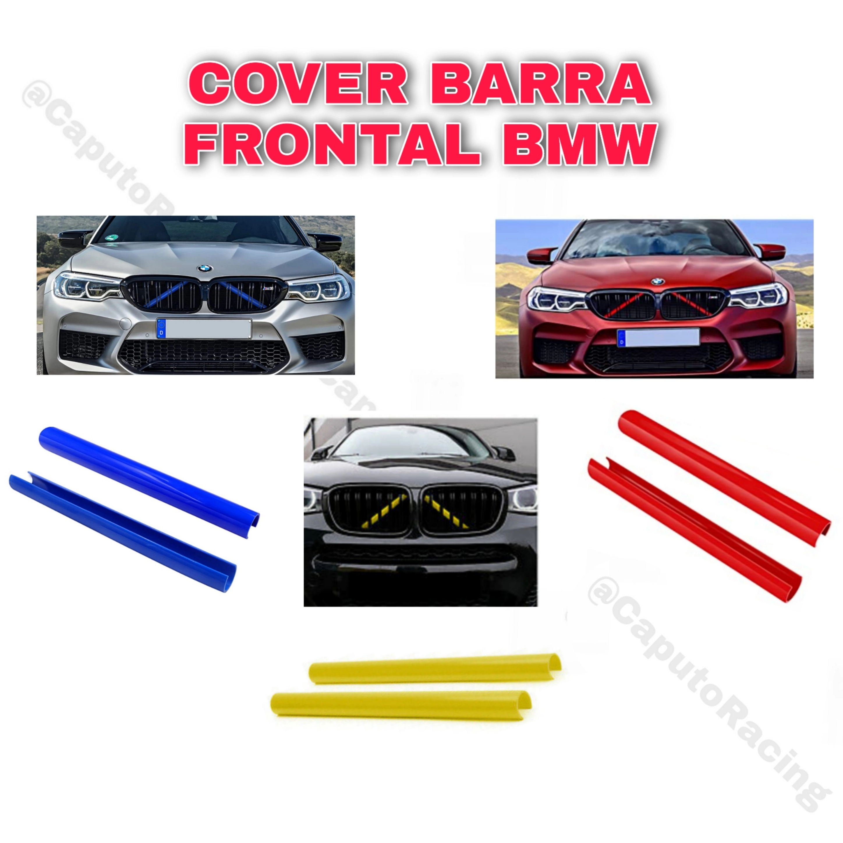 COVER BARRA FRONTAL BMW 