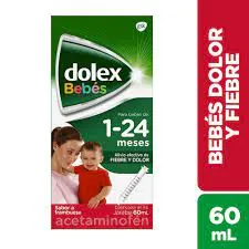 DOLEX BEBES 1-24 MESES JBE X 60 ML ACETAMINOFEN GSK