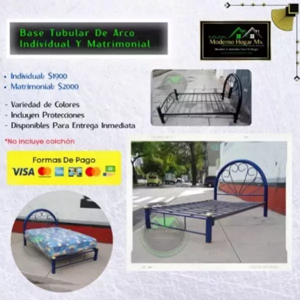 Base Tubular De Arco