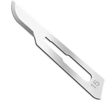 Hoja de bisturí 15
