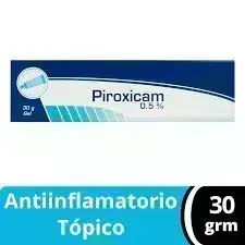 PIROXICAM 0.5% GEL TUBO X 30 GR COASPHARMA