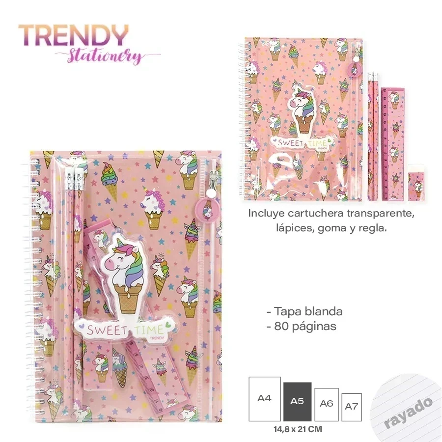 SET ESCOLAR TRENDY 