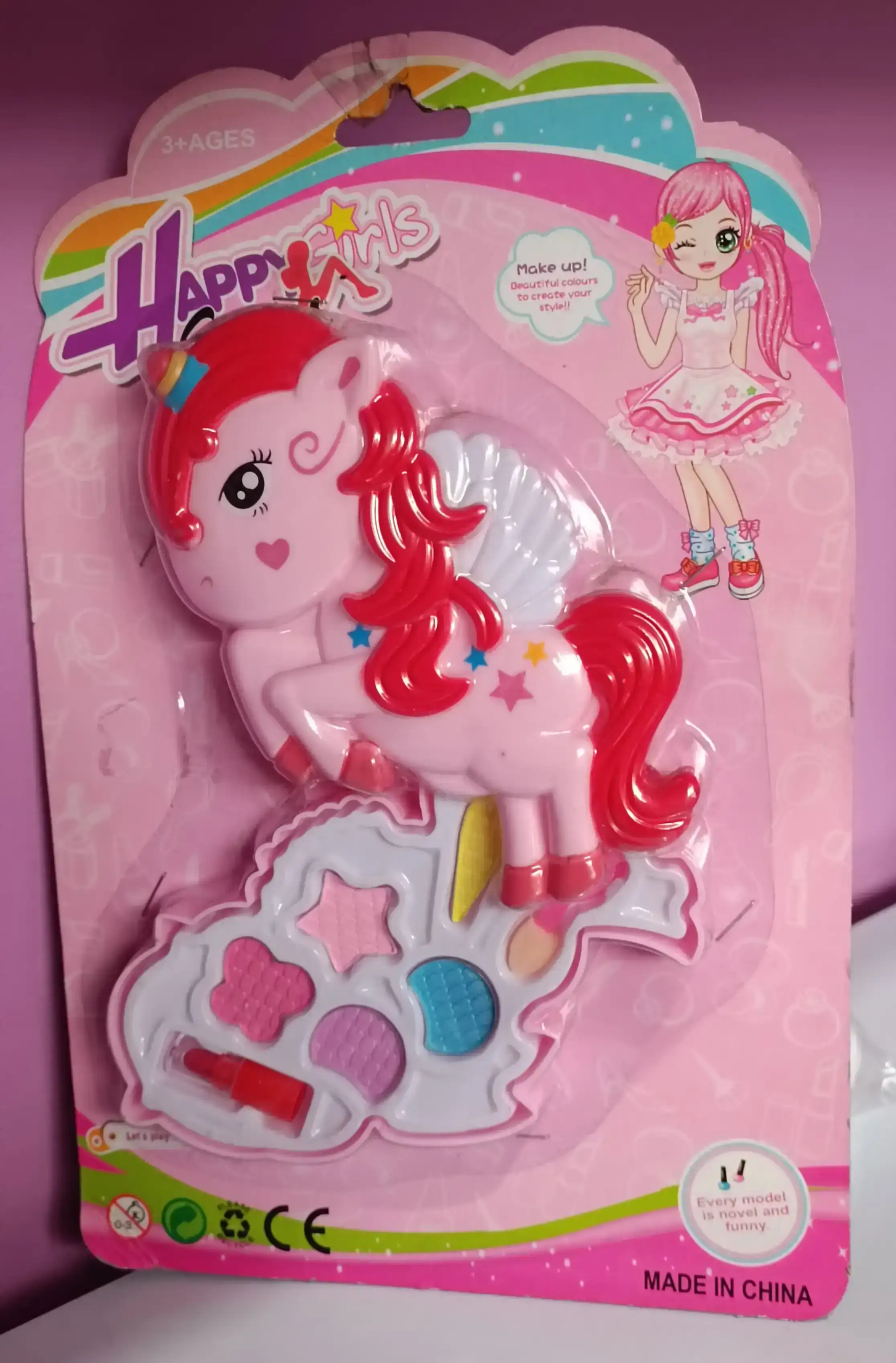 MAQUILLAJE NIÑA UNICORNIO