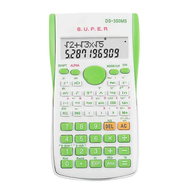 CALCULADORA CIENTÍFICA ESTUDIANTIL PROFESIONAL 240 FUNCIONES  2