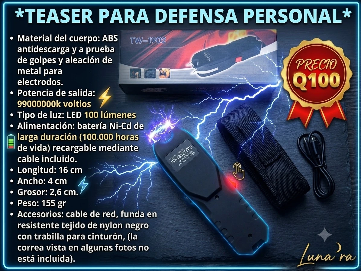 TEASER PARA DEFENSA 🛡️ PERSONAL 