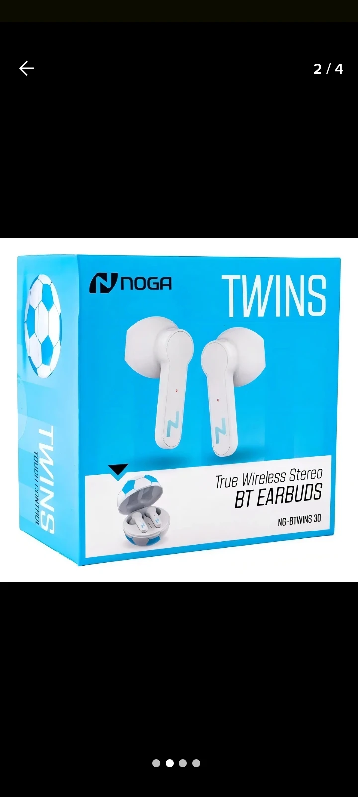 Auricular noga n°30 pelota argentina  3