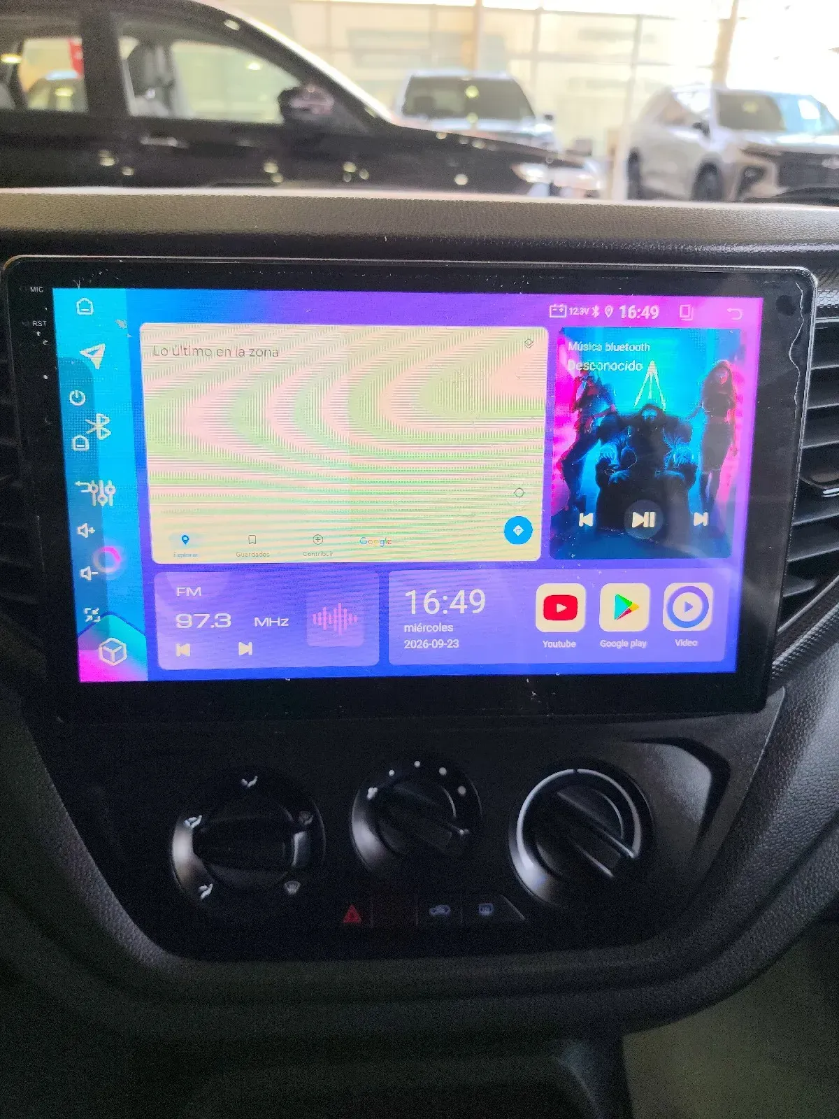 AUTORADIO DE 10`` FULL ANDROID + CAMARA DE RETROCESO PARA N400 3