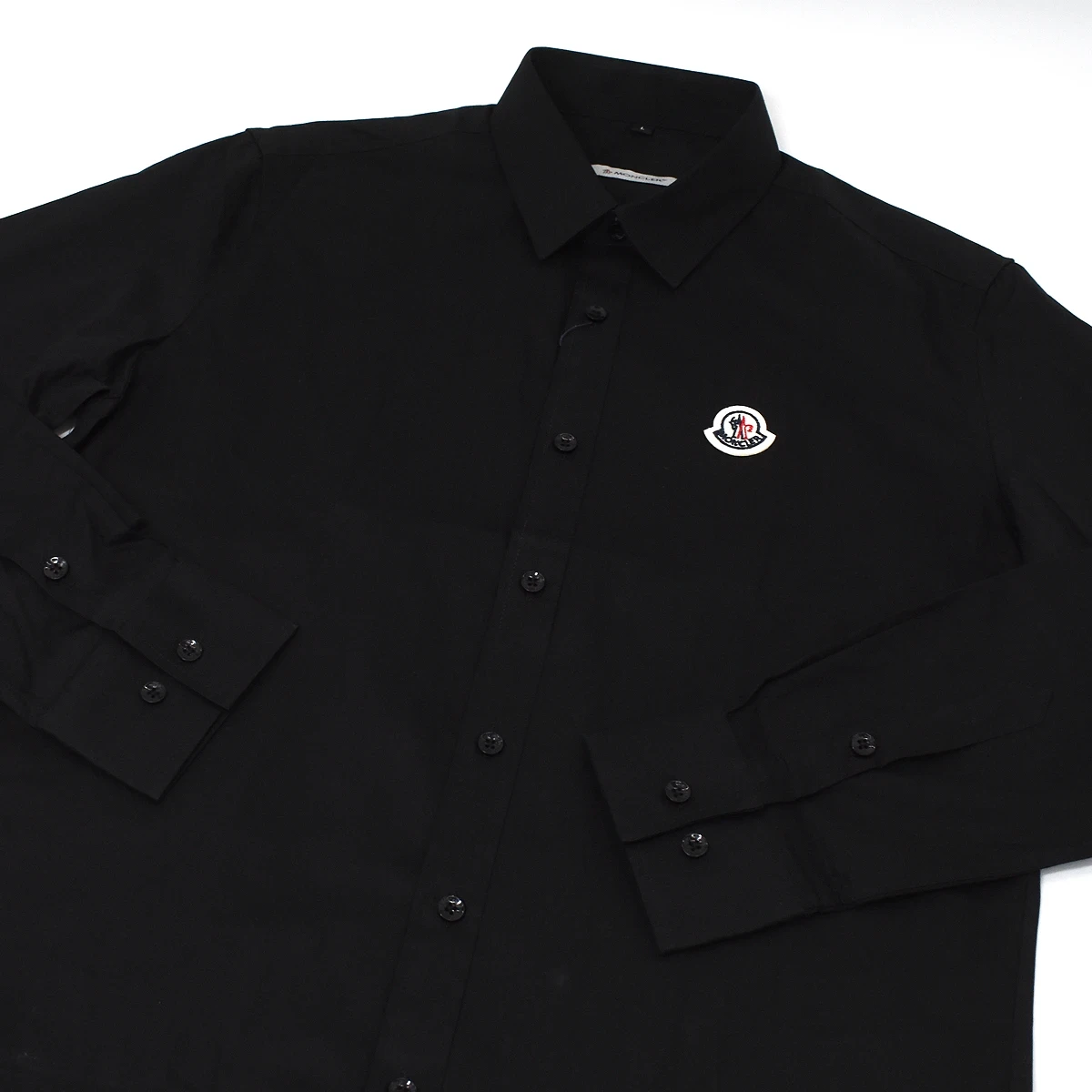 Camisa Manga Larga Moncler negra 5