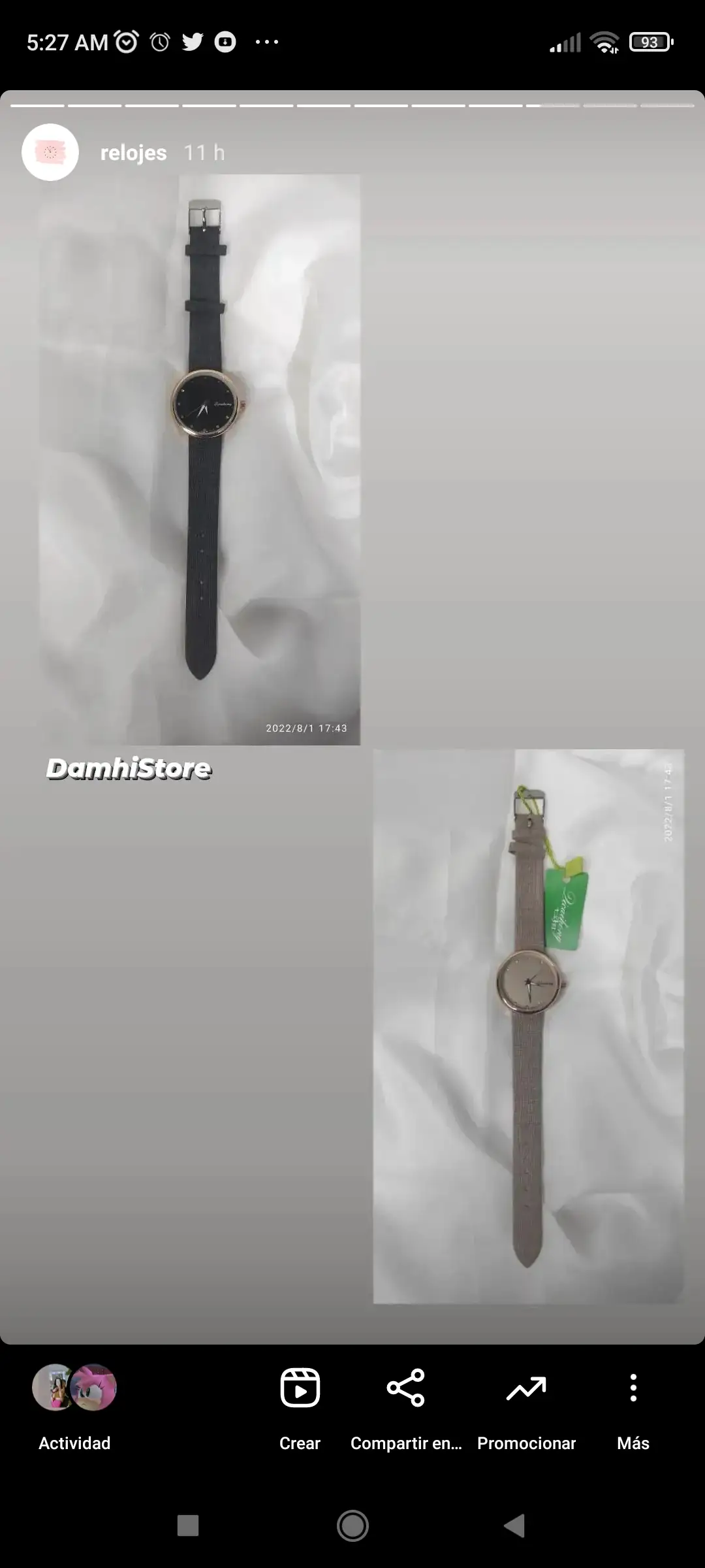 🌺Reloj de Dama  2