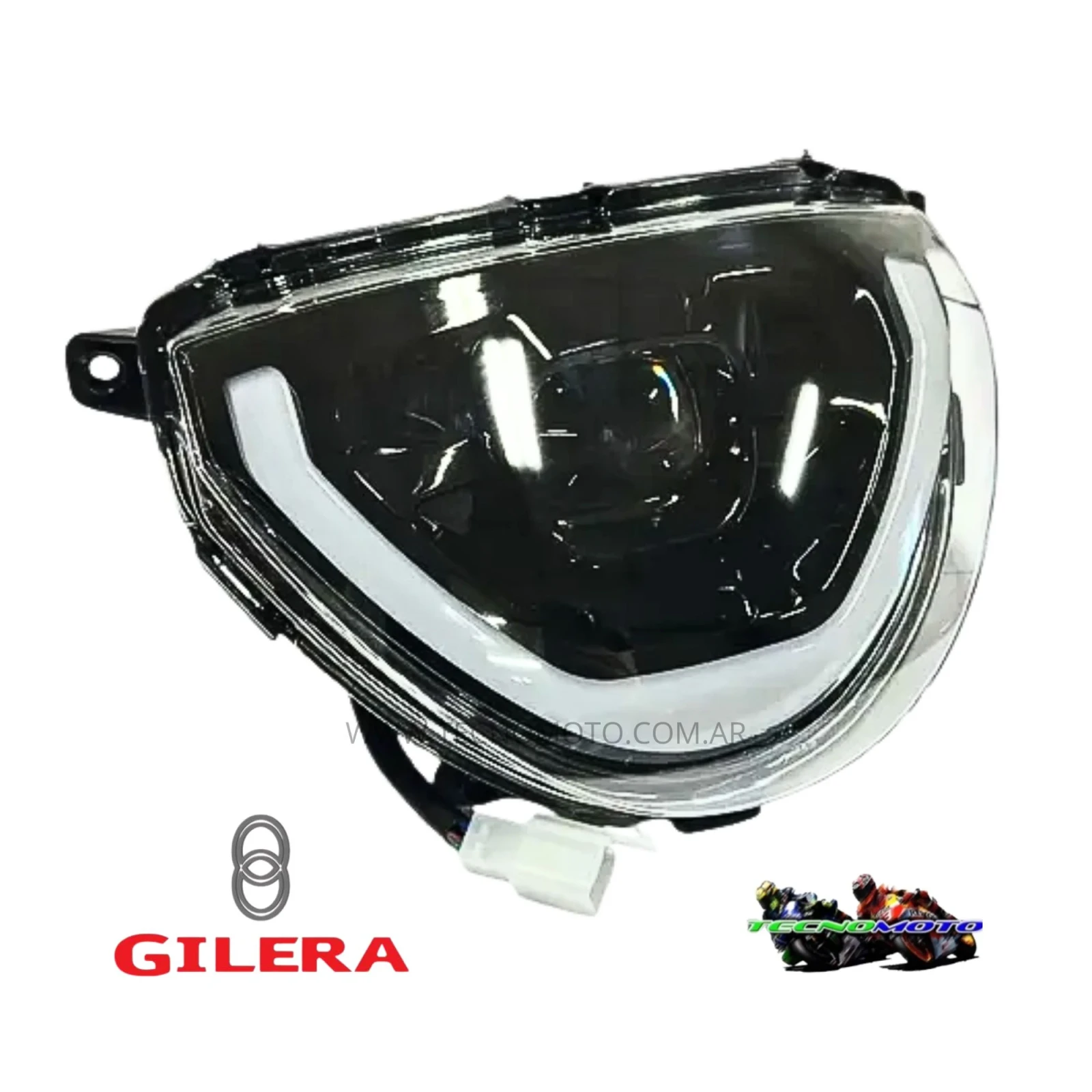 OPTICA DELANTERA GILERA 110 SMASH 2025 C/LED-49171