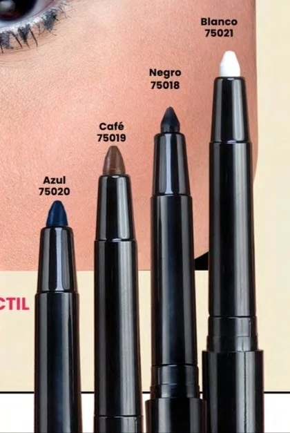 DELINEADOR NEGRO RETRACTIL PARA OJOS DE LA LINEA V.I.P LECLEIRE 