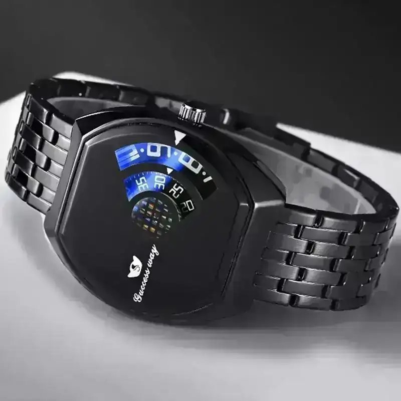 Reloj Acero inoxidable impermeable Original. 2