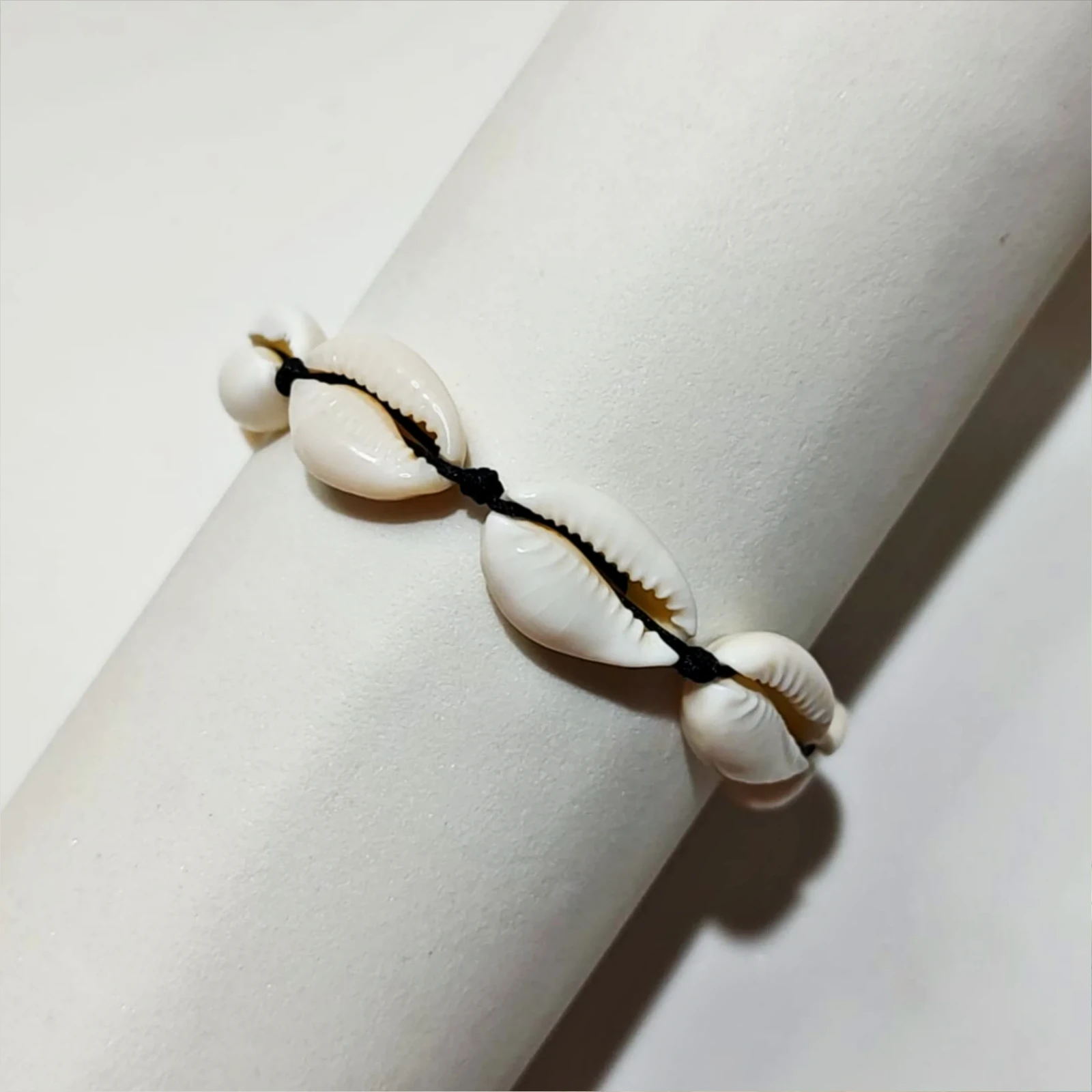 Pulsera de Conchas de Mar Negra 3